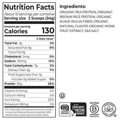 Perfect Blend Plant Protein Powder - Vanilla